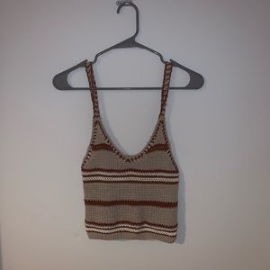 American eagle cropped tank